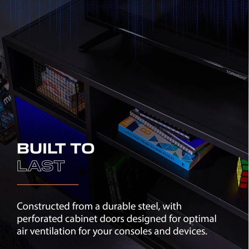 XR Mesh-Tek Media Gaming Unit Blue and Black
