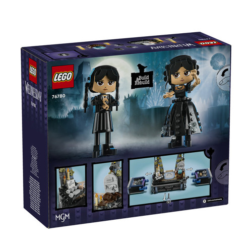 LEGO Netflix Wednesday Addams Figure