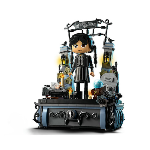 LEGO Netflix Wednesday Addams Figure
