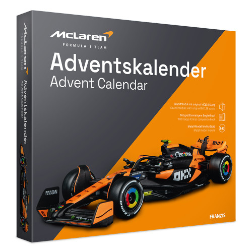 McLaren 24 Days Model Advent Calendar