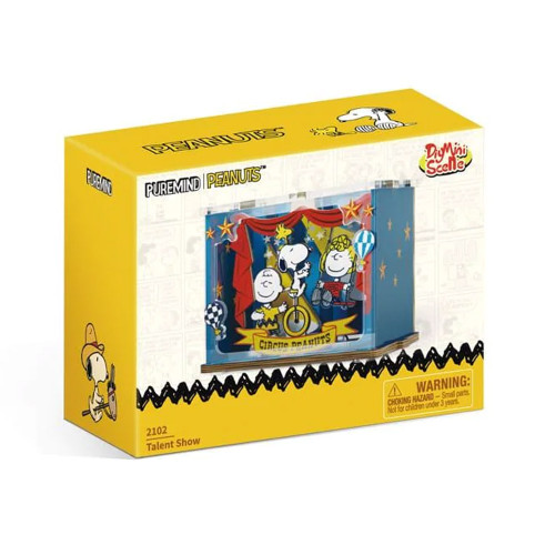 Peanuts Snoopy Talent Show Wooden Construction Set