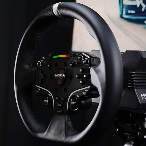 Moza R5 Racing Wheel And Pedals Bundle