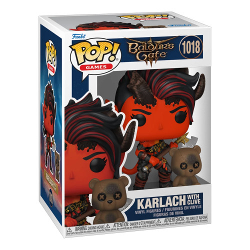 Baldur's Gate 3 Karlach & Clive Funko Pop! Vinyl Figure