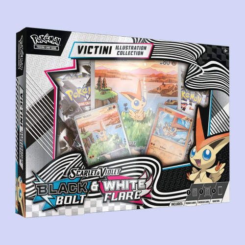 Pokémon TCG: Black Bolt & White Flare Victini Illustration Collection