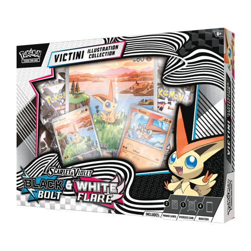 Pokémon TCG: Black Bolt & White Flare Victini Illustration Collection