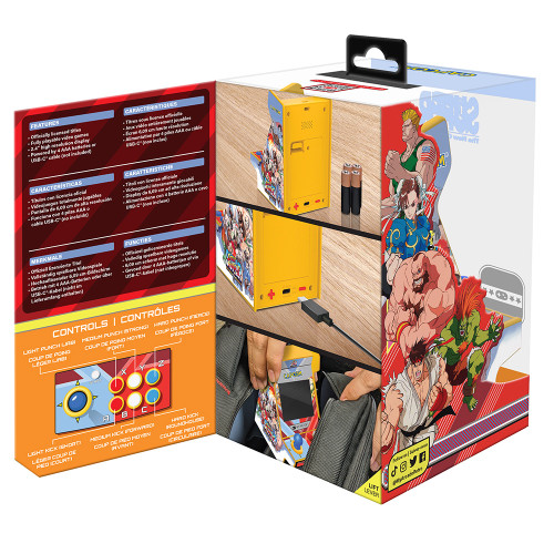 Street Fighter II Nano Player Pro Portable Retro Arcade