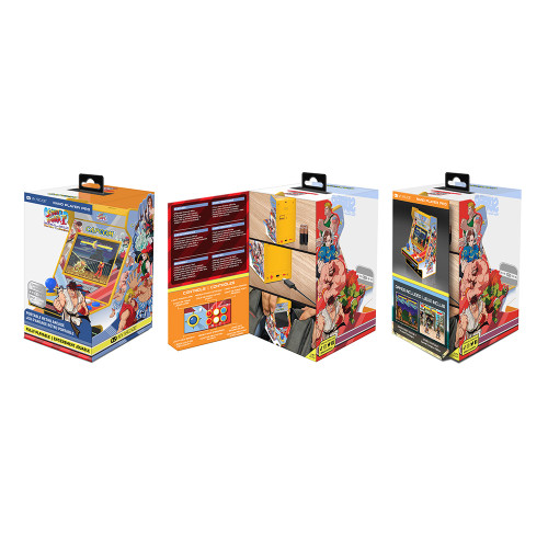 Street Fighter II Nano Player Pro Portable Retro Arcade