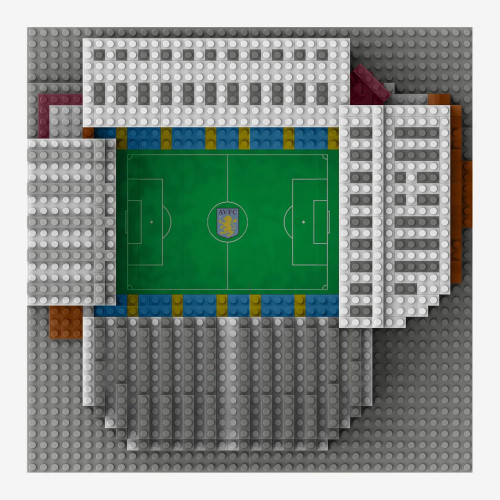 Aston Villa BRXLZ Mini Stadium