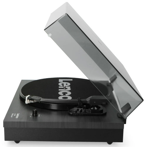 Lenco LS-300 Turntable with Hi Fi Speakers Black