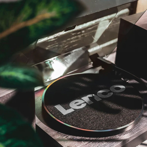 Lenco LS-300 Turntable with Hi Fi Speakers Black