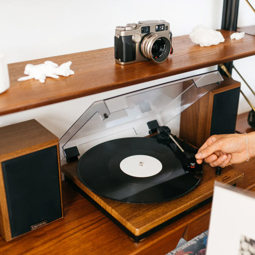 Lenco LS-100 Turntable with Hi Fi Speakers