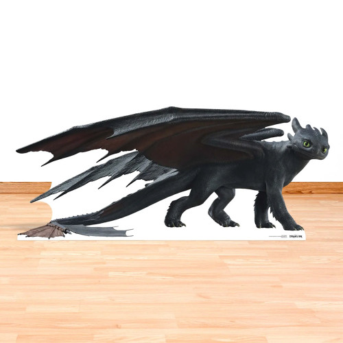 How to Train Your Dragon Live Action Toothless Cardboard Cutout
