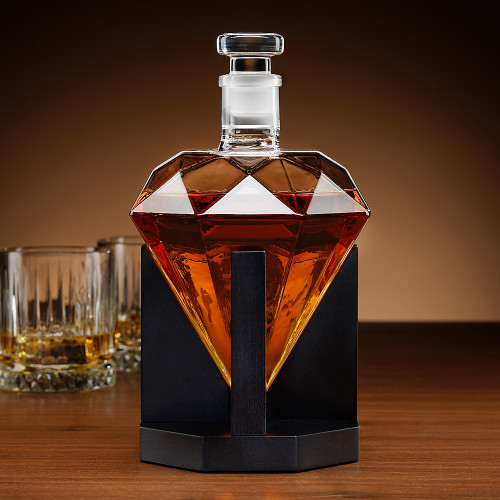 Connoisseur Creations Diamond Decanter