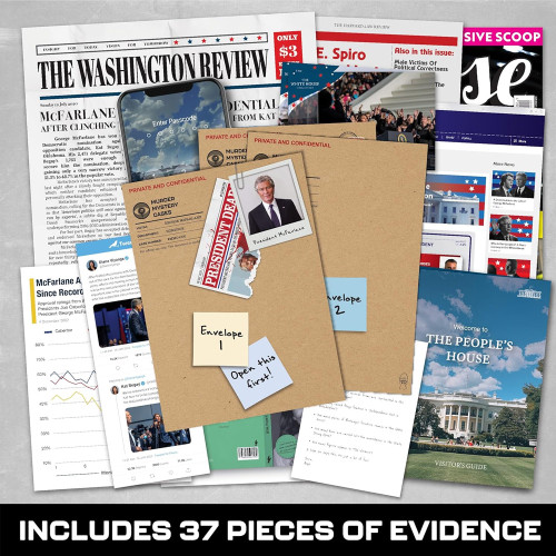 Murder Mystery Cases: Murder at the White House