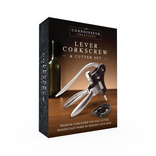 Connoisseur Creations Corkscrew Set With Foil Cutter