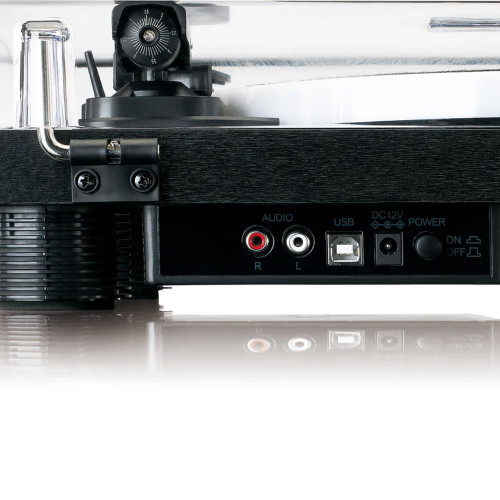 Lenco LS-50 LED Turntable with Speakers