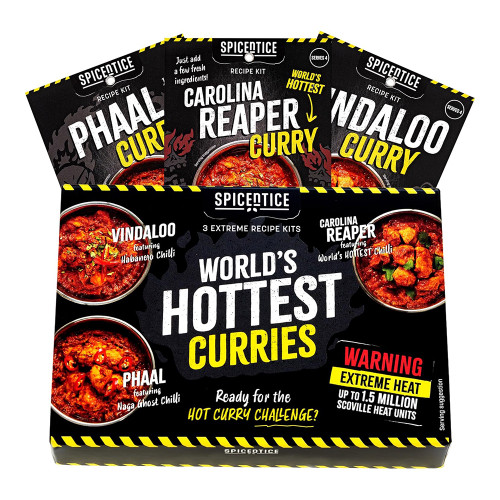World's Hottest Curries Collection Spice Set