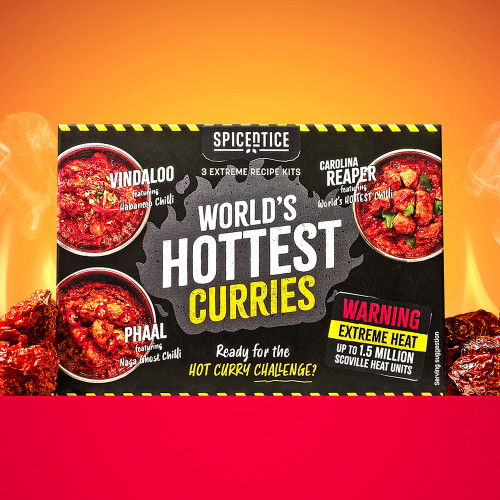 World's Hottest Curries Collection Spice Set
