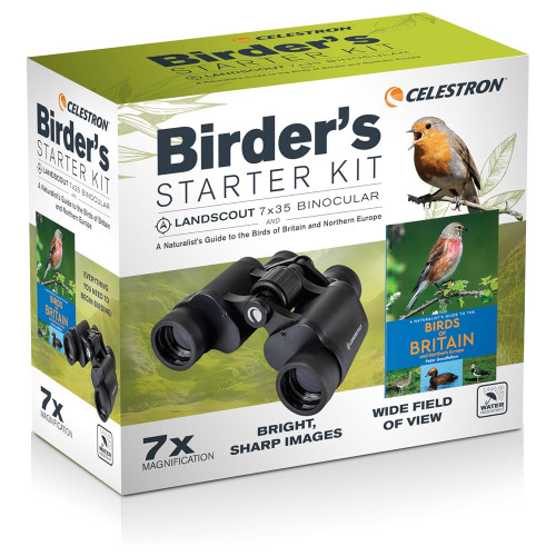 Celestron Birder's Starter Kit Landscout 7x35 Binoculars