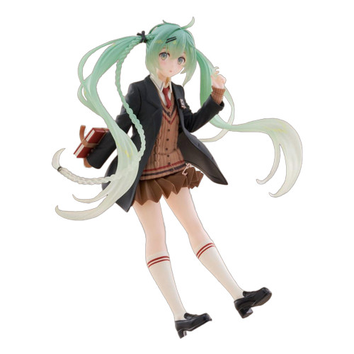 Vocaloid Hatsune Miku Fashion Preppy PVC Statue