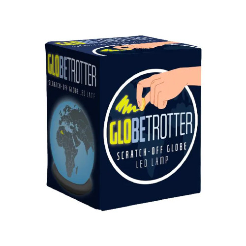 Globetrotter Scratch Off Globe Lamp