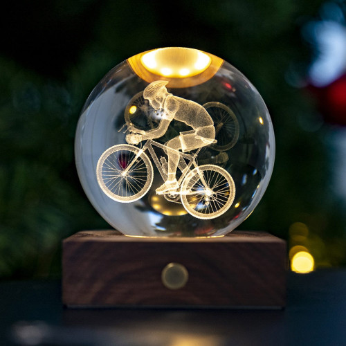 Cyclist Crystal Light