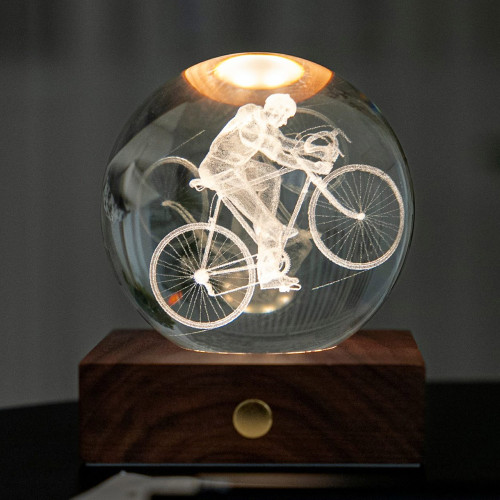 Cyclist Crystal Light