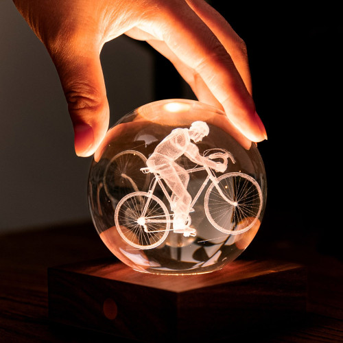 Cyclist Crystal Light