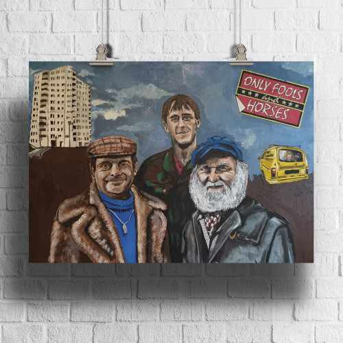 Only Fools & Horses Original Artwork A3 Print