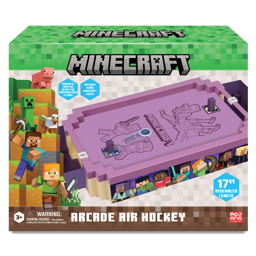 Minecraft The End Arcade Air Hockey Core Series