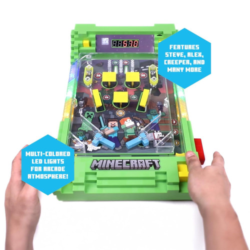 Minecraft The Overworld Arcade Pinball Premium Series