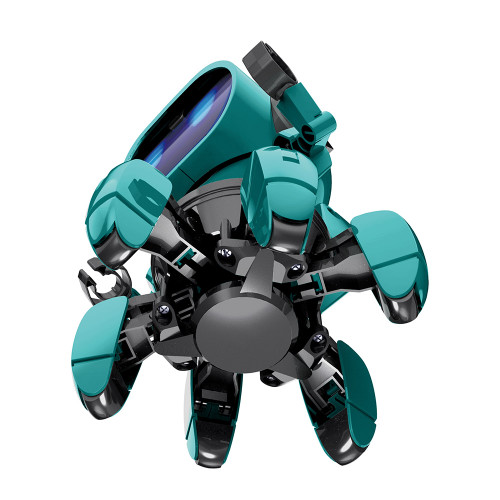 Construct & Create Tobbie the Self-Guiding AI Robot Blue