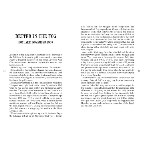 Golf's Strangest Rounds Book