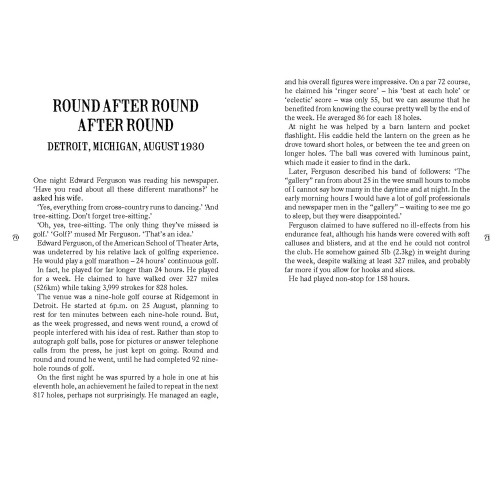 Golf's Strangest Rounds Book