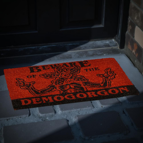 Stranger Things Beware Demogorgon Doormat
