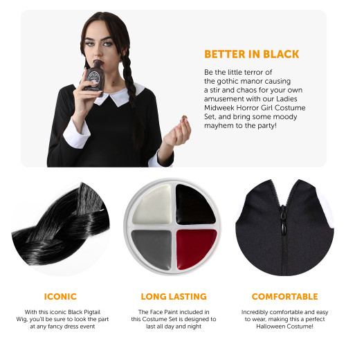 Midweek Horror Costume Halloween Costume Set