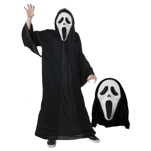 Screaming Ghost Halloween Costume Set