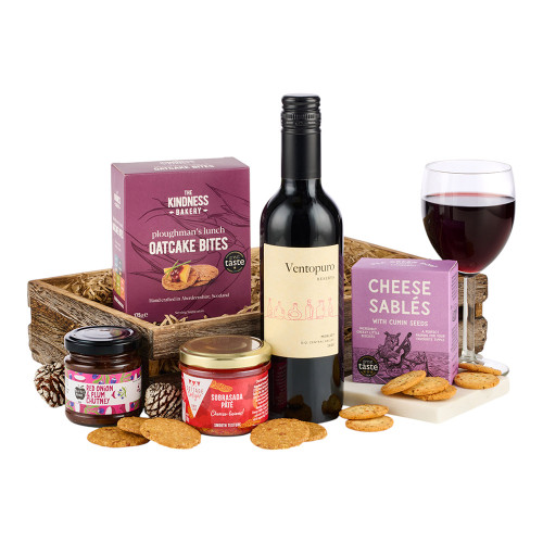 The Wine & Pate Tray Hamper