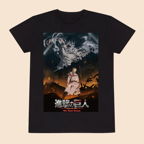 Attack on Titan: Final Season Poster T-Shirt