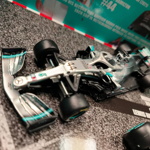 Bburago F1 British GP Lewis Hamilton 1:43 Scale Set