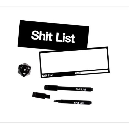 Cards Against Humanity Shit List Expansion Game