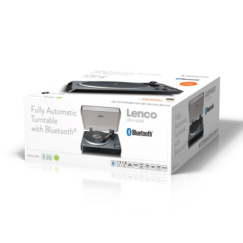 Lenco LBTA-165 Automatic Turntable with Bluetooth Black