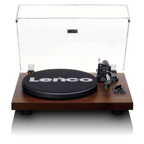 Lenco LS-600 Turntable with Dual Speakers Wood