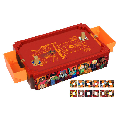 Minecraft The Nether Arcade Air Hockey Mini Series