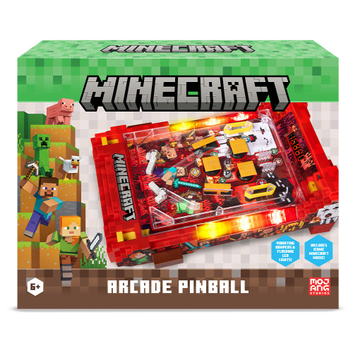 Minecraft The Nether Arcade Pro Pinball