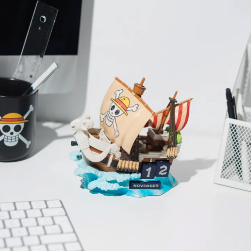 One Piece Netflix Going Merry 3D Perpetual Calendar