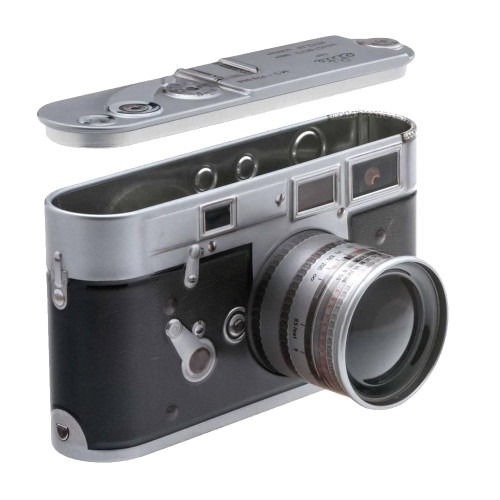 Vintage Camera Fudge Tin