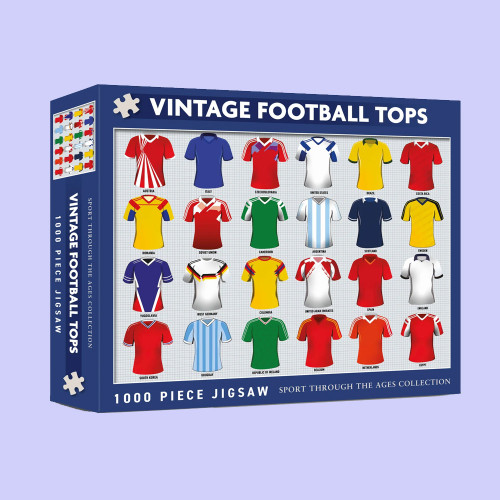 Vintage Football Shirts 1000 Piece Jigsaw Puzzle