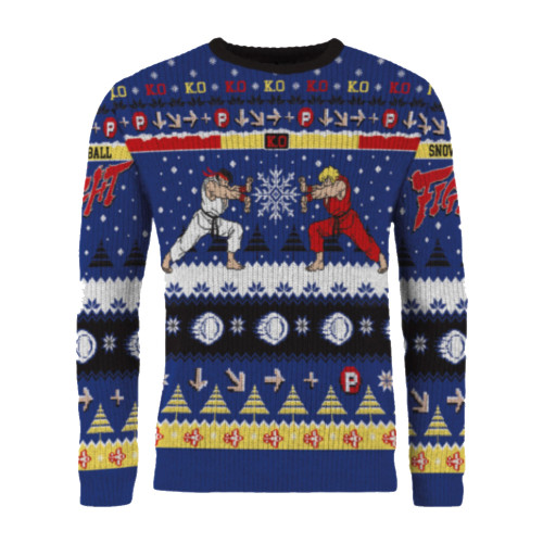 Street Fighter Christmas Jumper