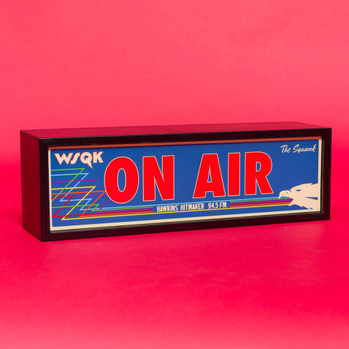 Stranger Things WSQK On Air Light